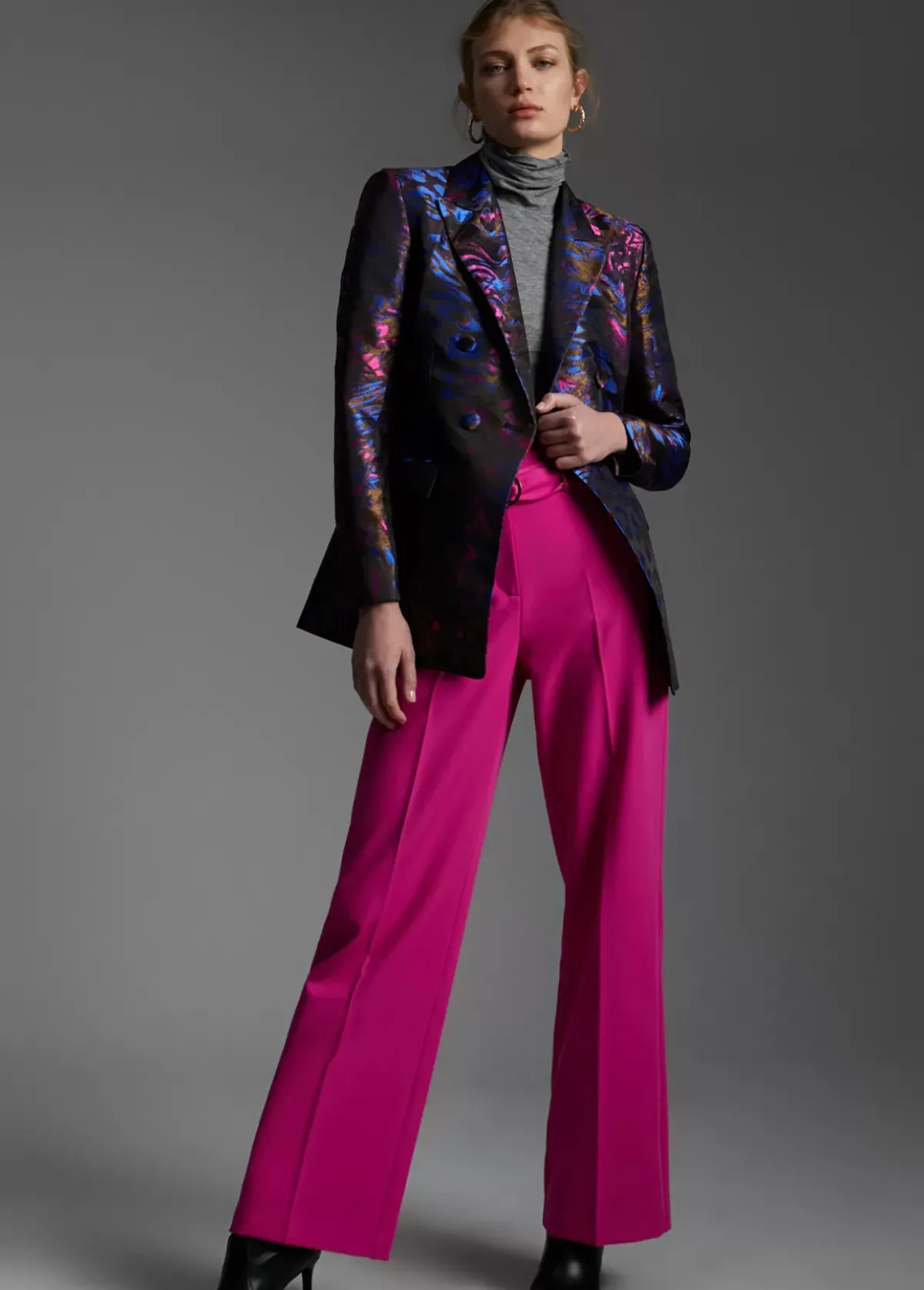 Online Blazer jacquard estampado Americanas Y Blazers