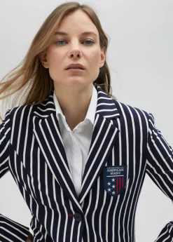 Sale Blazer rayas bicolor de edición limitada - Lola Casademunt Americanas Y Blazers