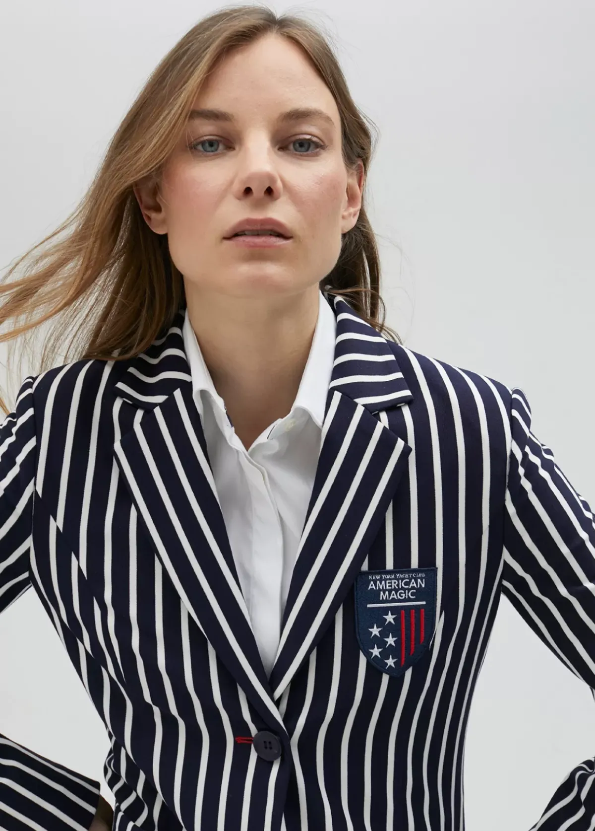 Sale Blazer rayas bicolor de edición limitada - Lola Casademunt Americanas Y Blazers