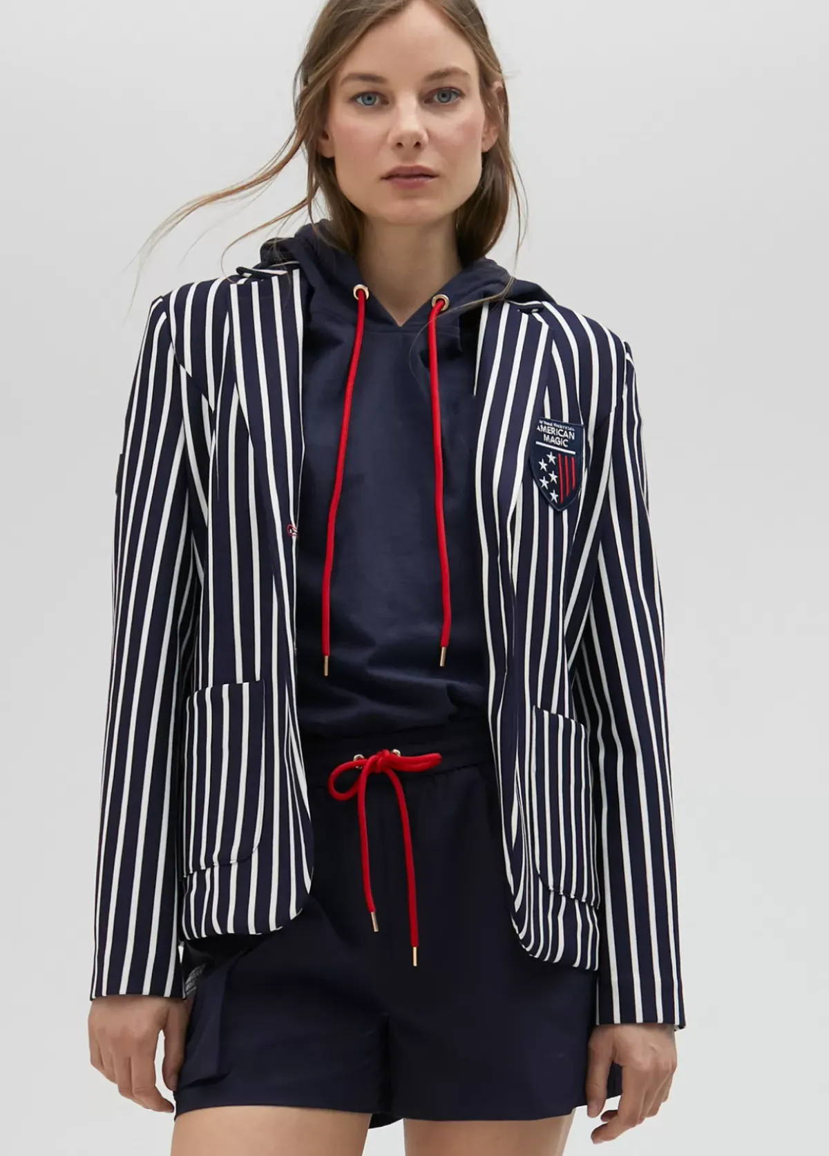 Sale Blazer rayas bicolor de edición limitada - Lola Casademunt Americanas Y Blazers