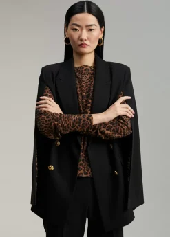 Hot Blazer tipo capa Americanas Y Blazers