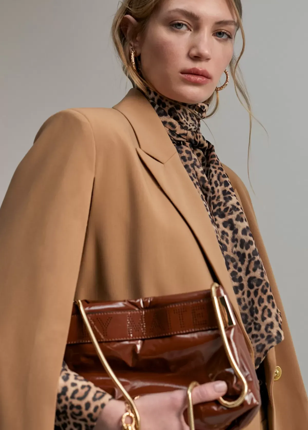 Clearance Blazer tipo capa Americanas Y Blazers