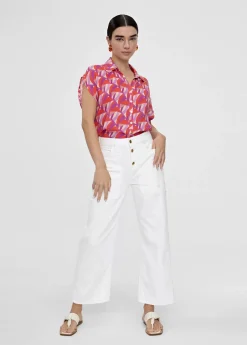 Sale Blusa fluida estampada Camisas Y Blusas