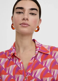 Sale Blusa fluida estampada Camisas Y Blusas