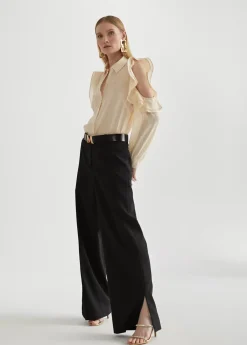 Hot Blusa hombros descubiertos Camisas Y Blusas