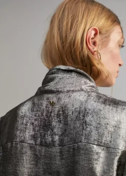 Discount Blusa laminada lazada Camisas Y Blusas