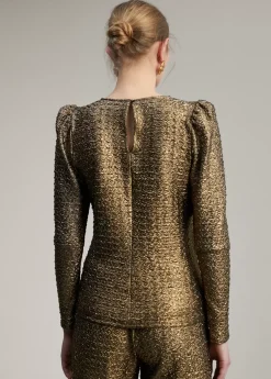 Outlet Blusa manga abullonada Camisas Y Blusas