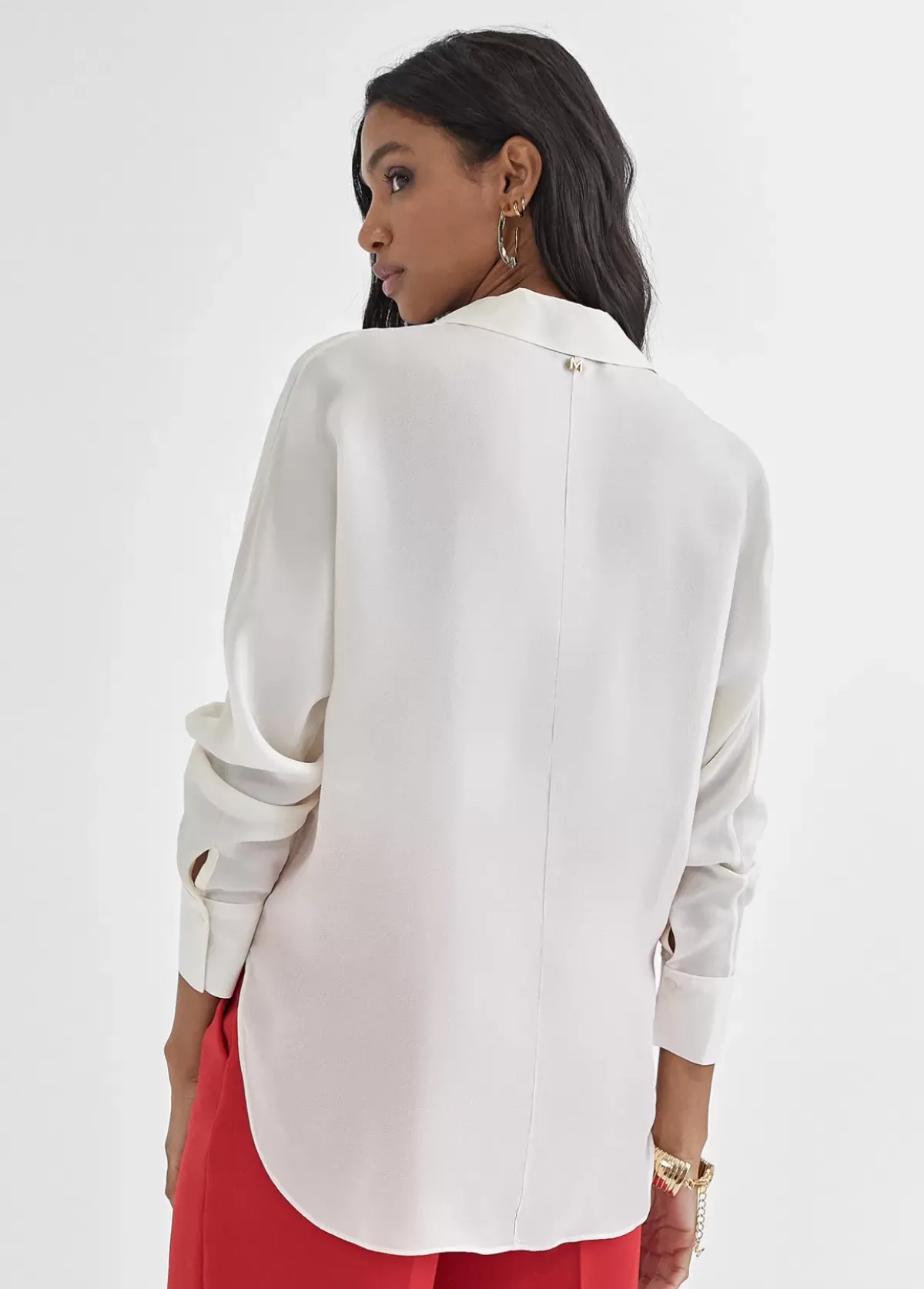 Online Blusa monocolor Camisas Y Blusas