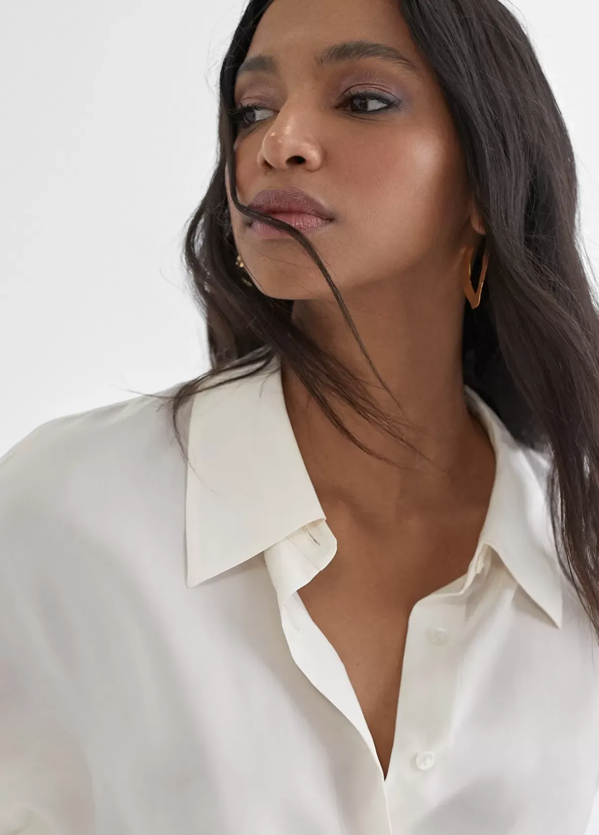 Online Blusa monocolor Camisas Y Blusas