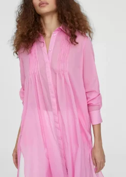 Online Blusón largo aberturas Camisas Y Blusas|Americanas Y Blazers