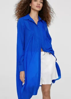 Best Blusón largo aberturas Camisas Y Blusas|Americanas Y Blazers