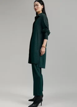 Discount Blusón largo de punto lúrex Camisas Y Blusas