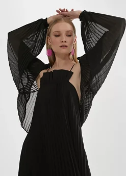 Clearance Bolero plisado Camisas Y Blusas|Americanas Y Blazers