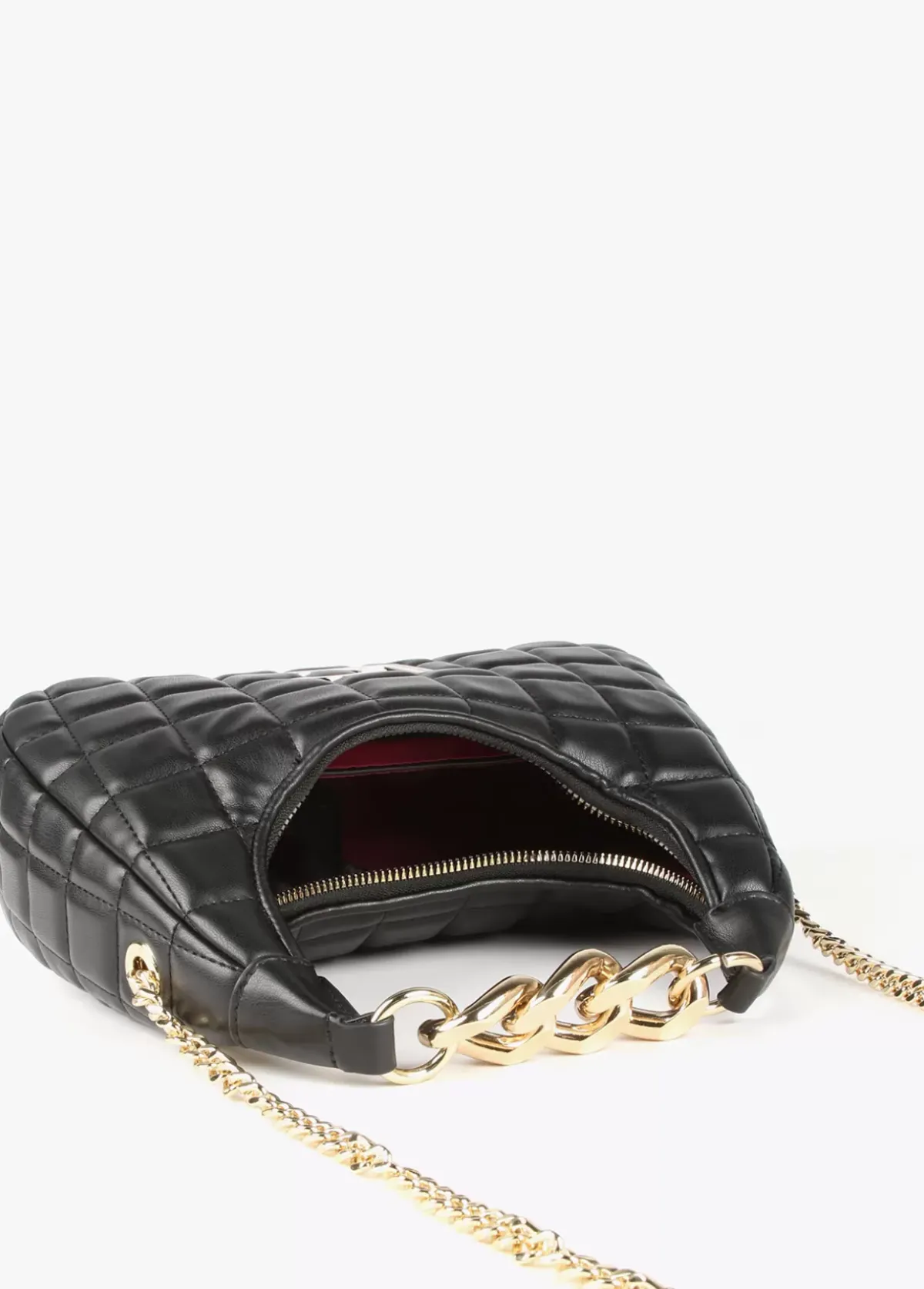 Hot Bolsito acolchado de cuadros Bolsos De Mano Y Neceseres|Bandoleras