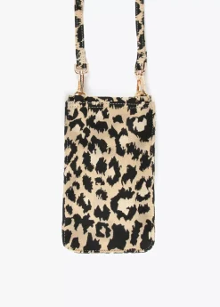 Bolsito portamovil animal print Accesorios|Bolsos