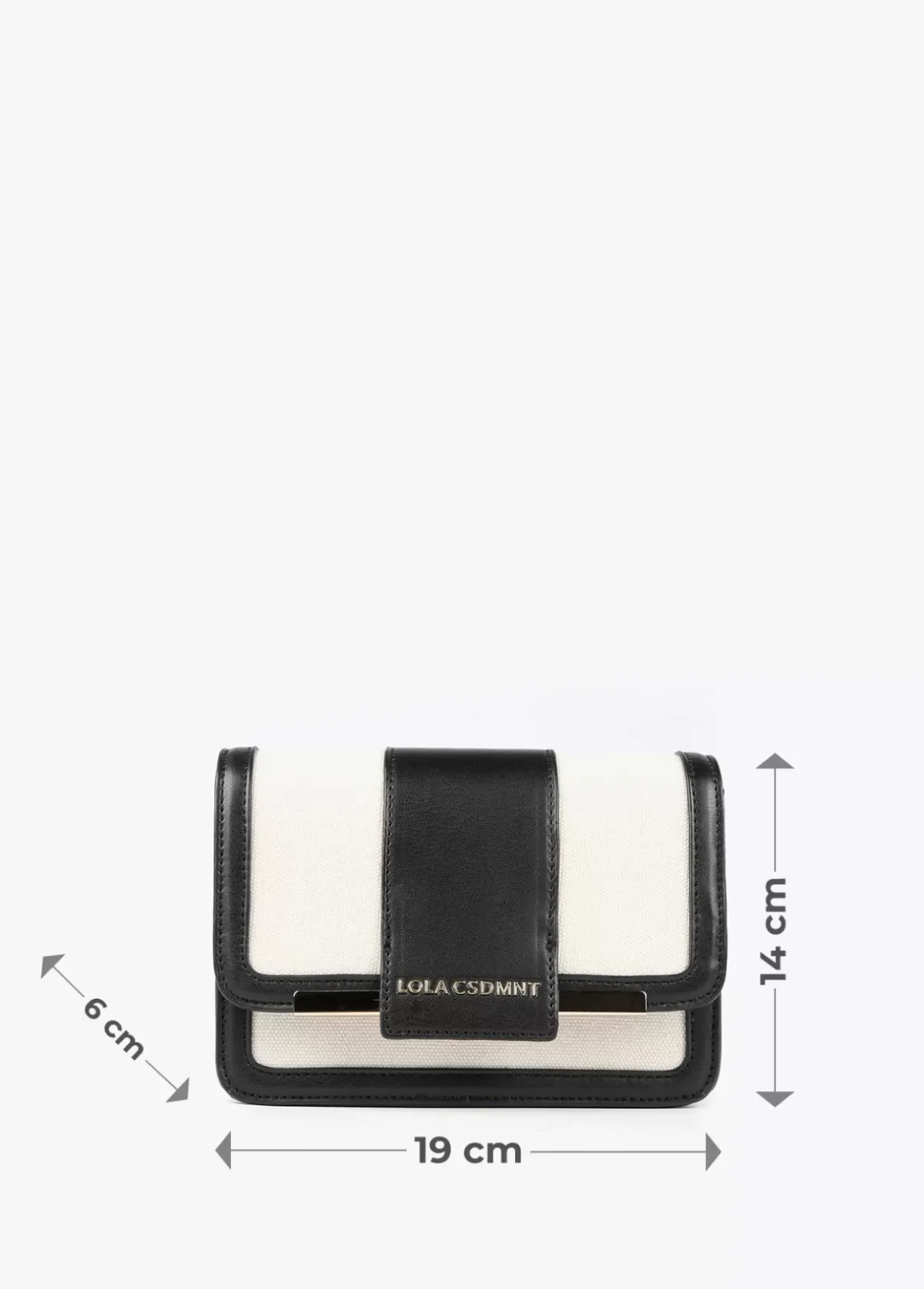 Hot Bolso bandolera bicolor Bolsos