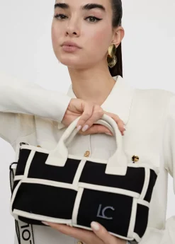 Bolso bandolera con detalles a contraste Bolsos