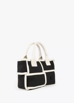 Bolso bandolera con detalles a contraste Bolsos