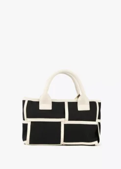 Bolso bandolera con detalles a contraste Bolsos