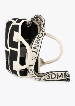 Bolso bandolera con detalles a contraste Bolsos