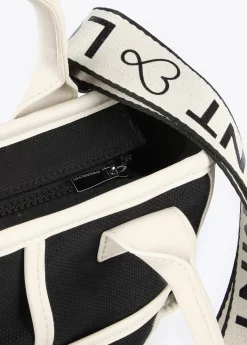 Bolso bandolera con detalles a contraste Bolsos