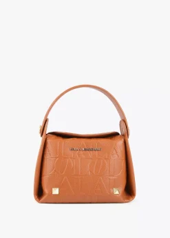 Bolso bandolera con logo grabado Bolsos