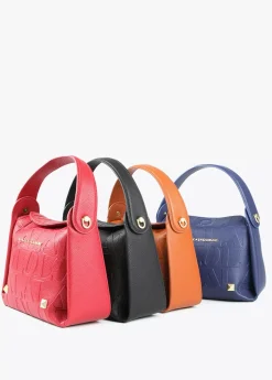 Bolso bandolera con logo grabado Bolsos