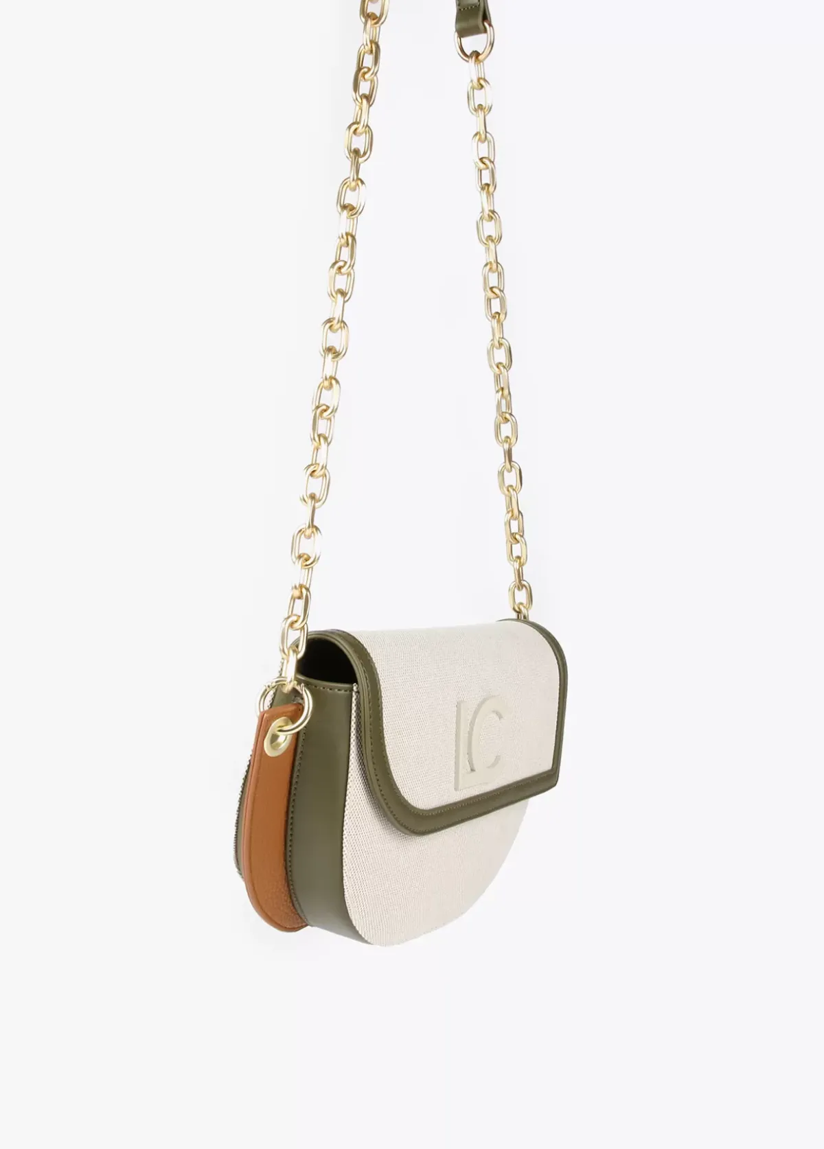 Discount Bolso bandolera materiales combinados Bolsos