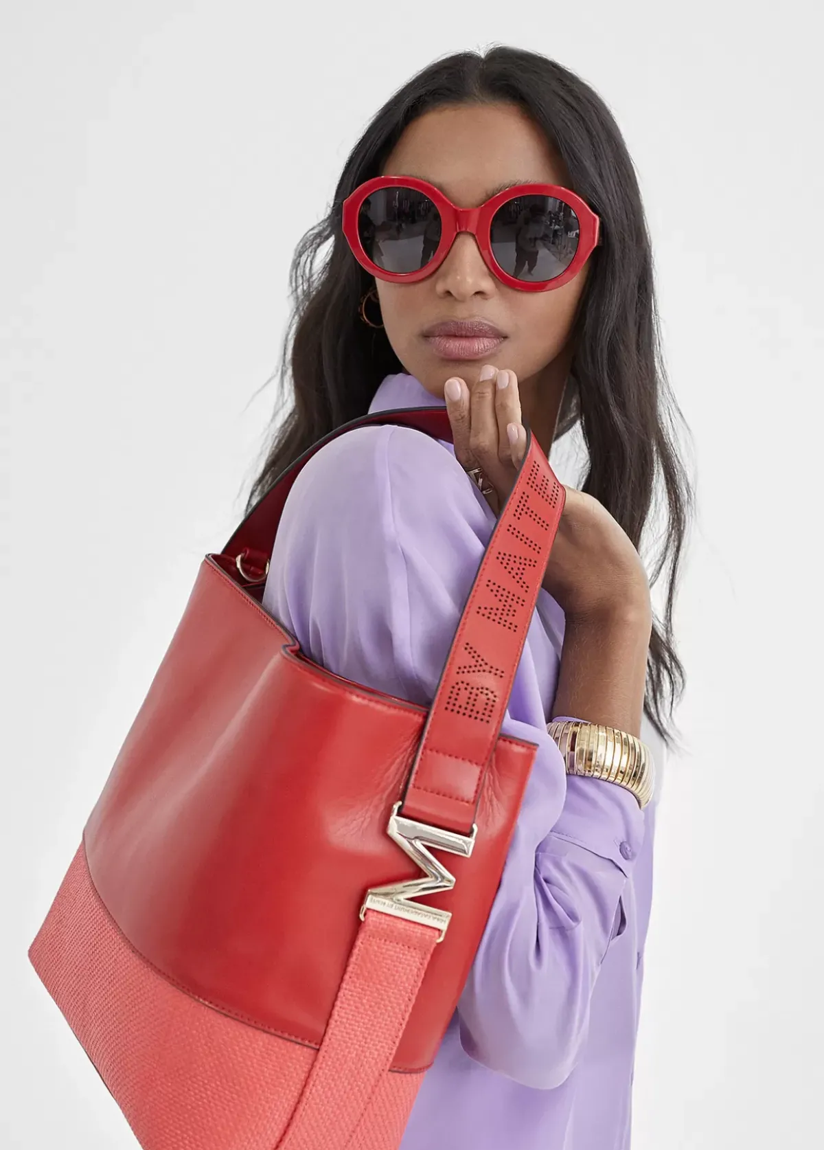 Best Bolso bandolera materiales combinados Bolsos