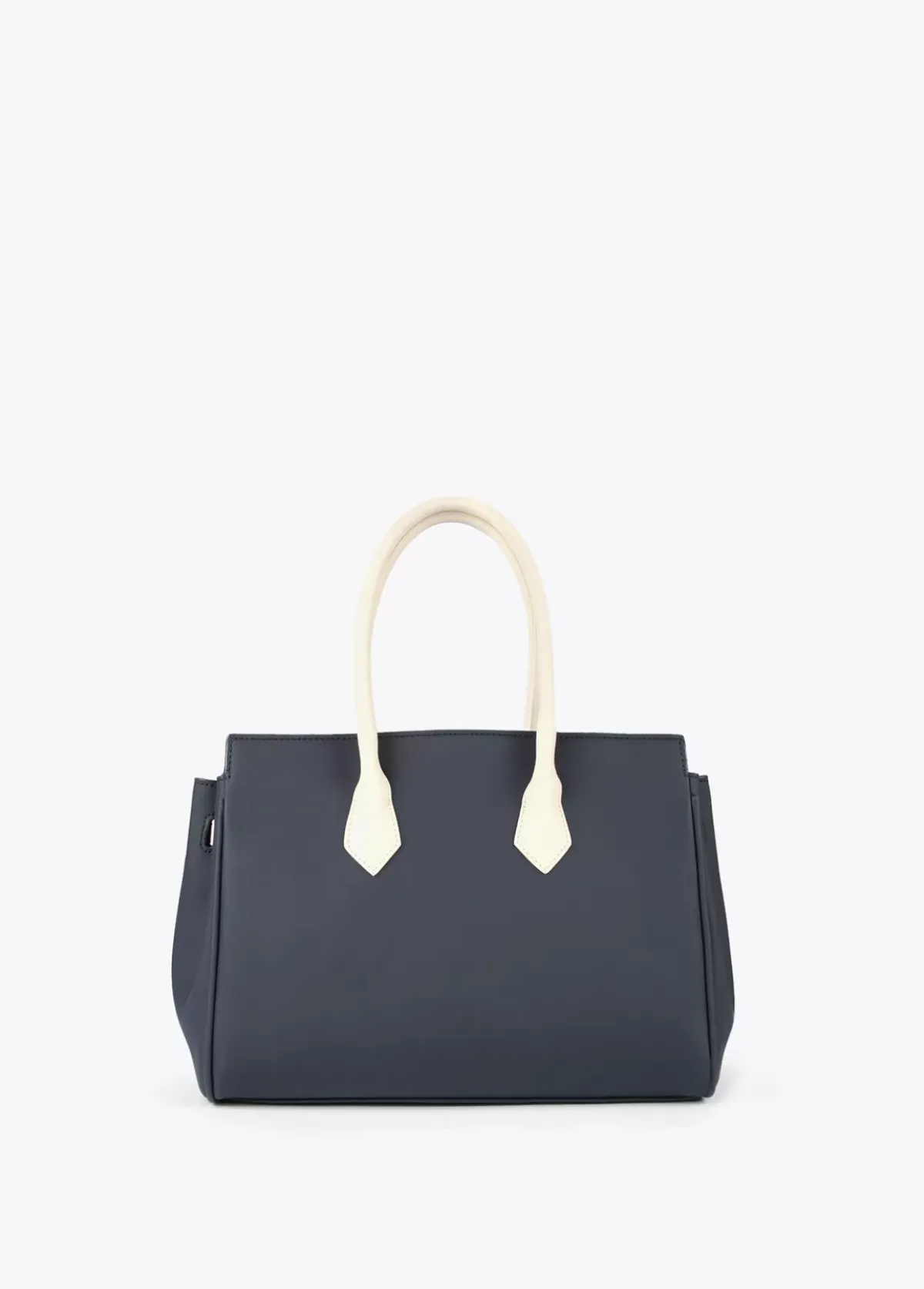 Bolso shopper azul y blanco Bolsos