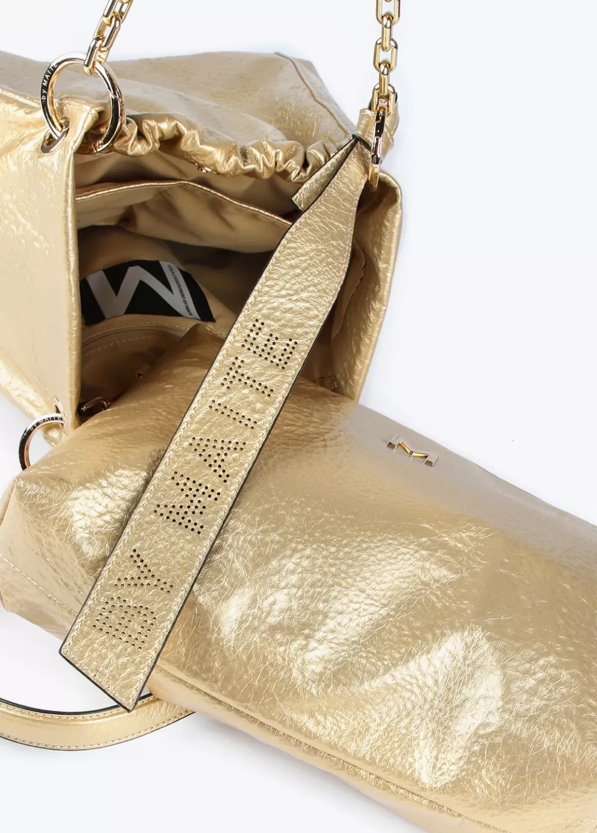 Bolso shopper brillante Bolsos