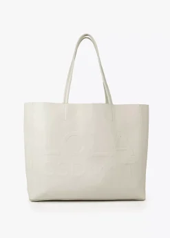 Outlet Bolso shopper con logo en relieve. Bolsos