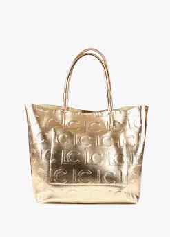Outlet Bolso shopper metalizado Bolsos Shopper|Bolsos De Hombro