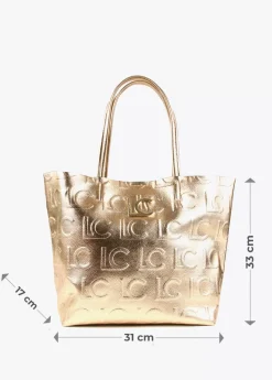 Outlet Bolso shopper metalizado Bolsos Shopper|Bolsos De Hombro