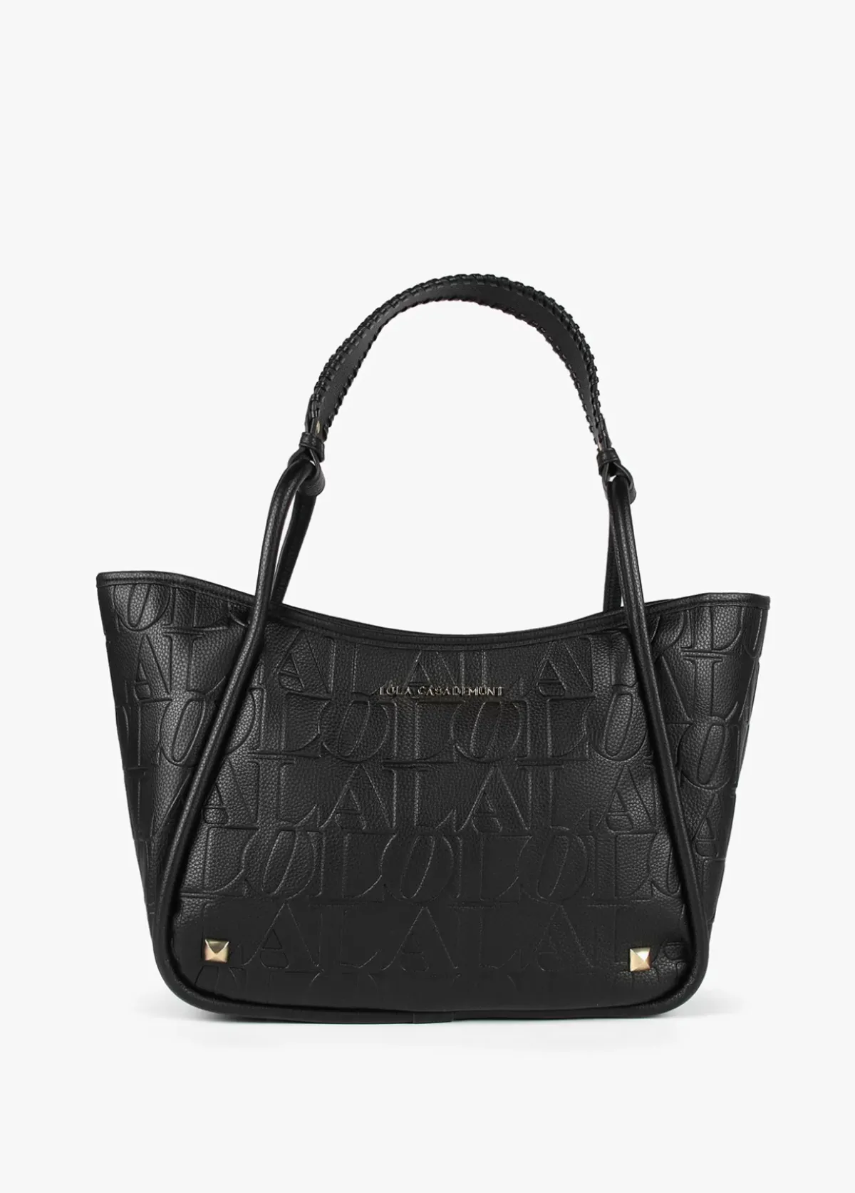 Bolso tipo shopper grabado Bolsos