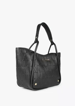 Bolso tipo shopper grabado Bolsos