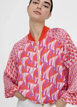 Online Bomber estampada multicolor Chaquetas Y Gabardinas