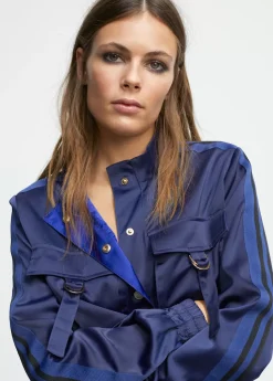 Sale Bomber satinada Abrigos Y Cazadoras|Chaquetas Y Gabardinas