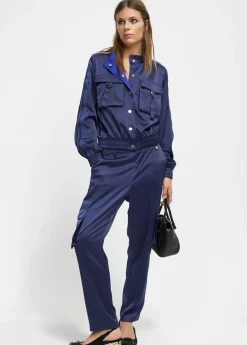 Sale Bomber satinada Abrigos Y Cazadoras|Chaquetas Y Gabardinas