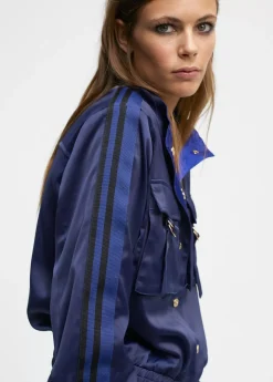 Sale Bomber satinada Abrigos Y Cazadoras|Chaquetas Y Gabardinas