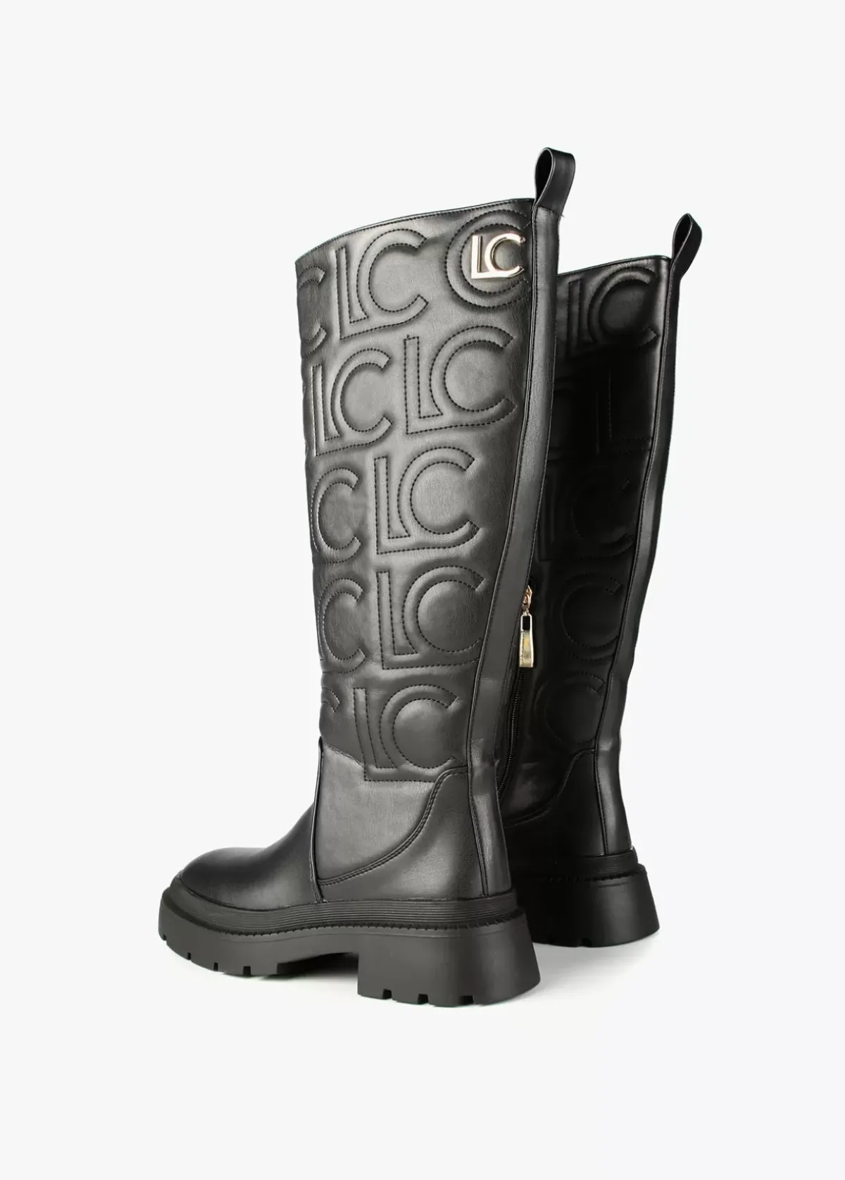 Online Bota alta logotipada |  COLECCIÓN LOLA | Lola Casademunt Botas Y Botines