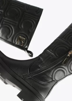 Online Bota alta logotipada |  COLECCIÓN LOLA | Lola Casademunt Botas Y Botines