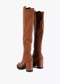 Outlet Bota mosquetera alta con tacón |  Calzado | Lola Casademunt Botas Y Botines