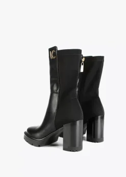 Hot Botin media caña dos tejidos |  Calzado | Lola Casademunt Botas Y Botines