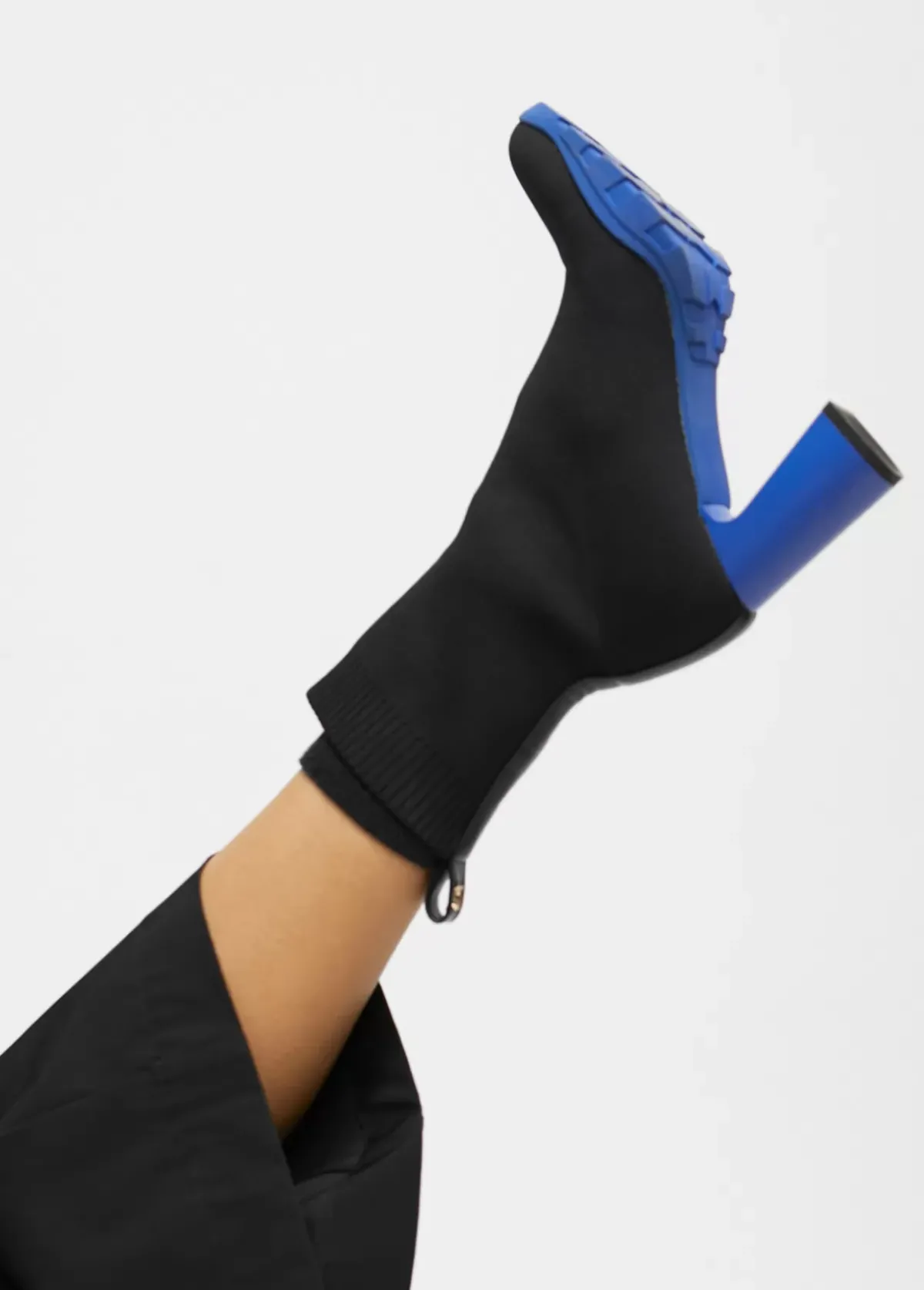 Online Botín calcetín con suela track Botas Y Botines