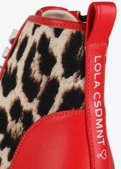 New Botín plataforma estampado leopardo |  Calzado | Lola Casademunt Animal Print|Botas Y Botines