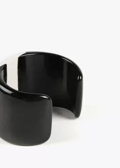 Sale Brazalete rígido blanco y negro Bisuteria