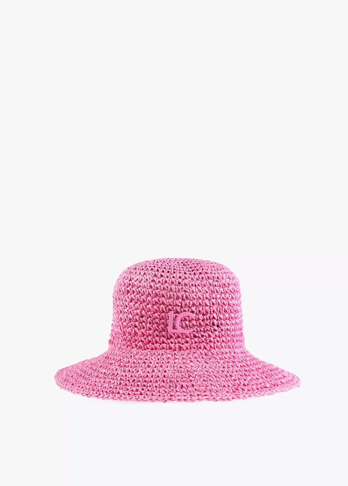 Online Bucket efecto ráfia y crochet Accesorios|Baño