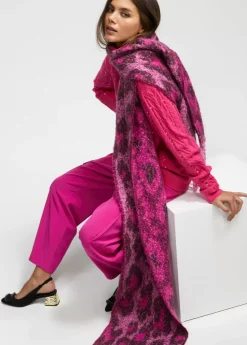 Hot Bufanda animal print y flecos Animal Print|Otros Complementos