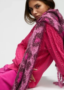 Hot Bufanda animal print y flecos Animal Print|Otros Complementos